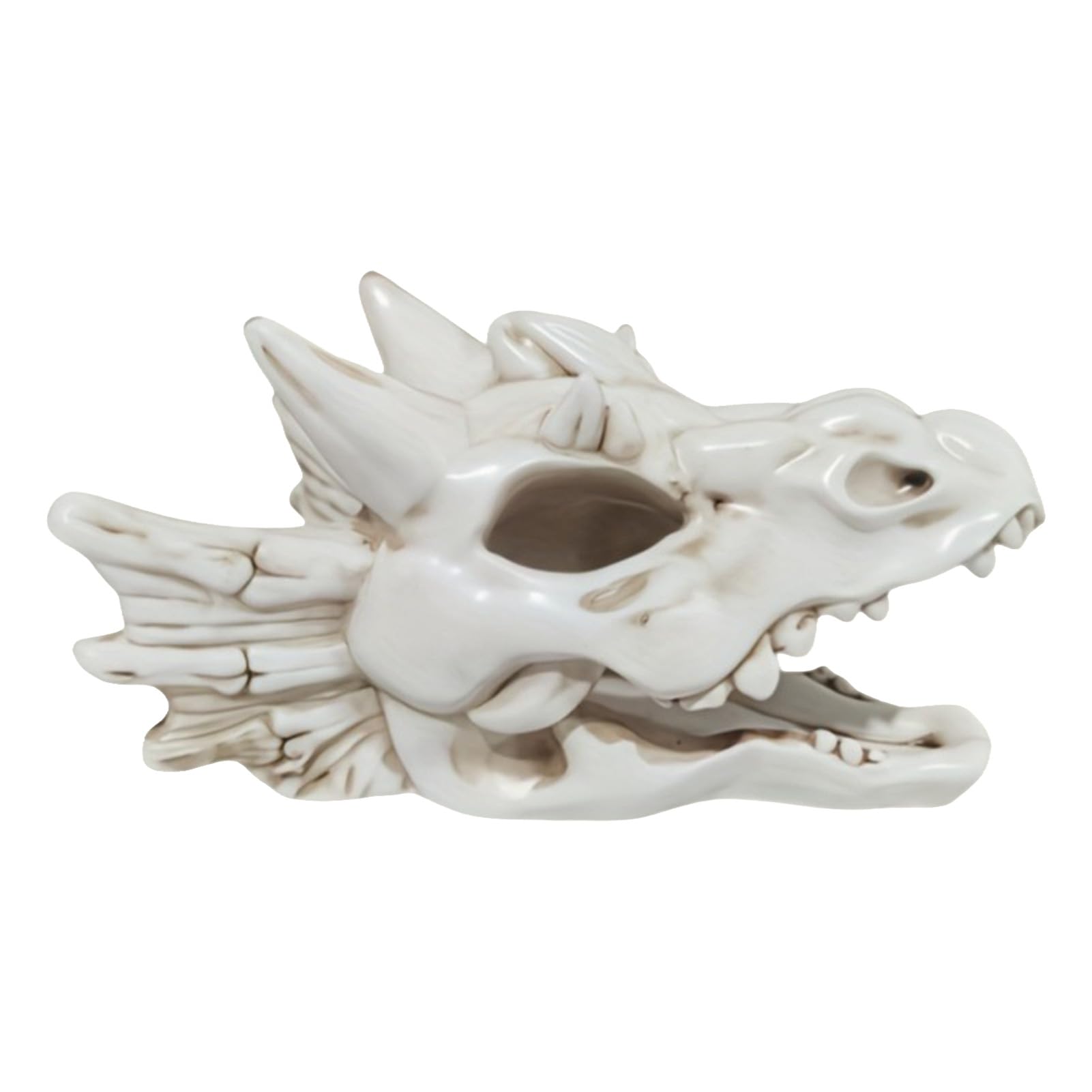 tabecou Skeleton Ornament, Outdoor Patio Desktop Decor, Resin Carved Realistic Bone Texture Halloween Figure