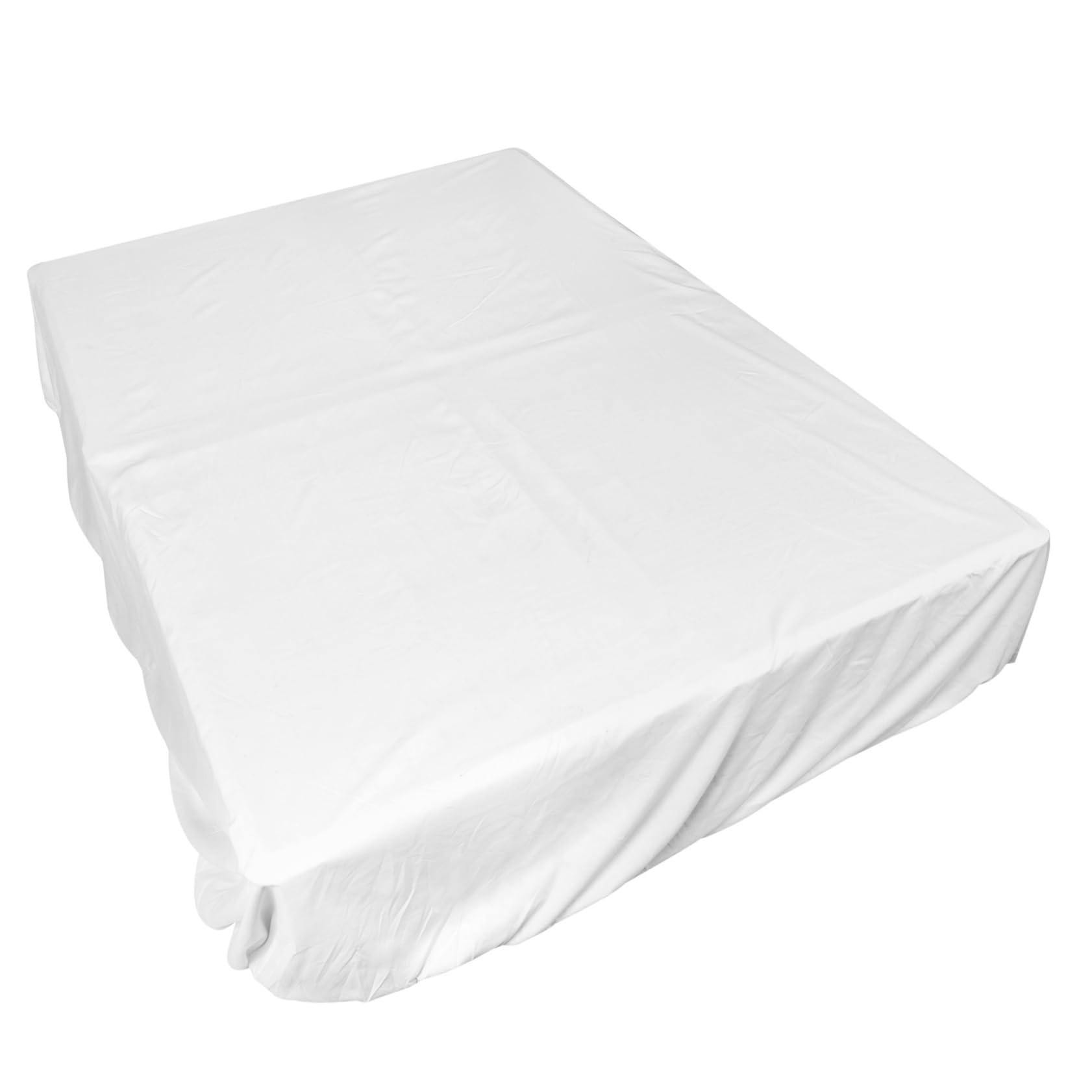 Drap-housse blanc haut de gamme pour lit d'hôtel chic