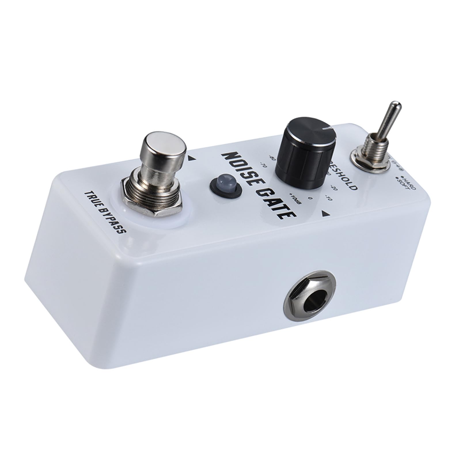Rowin Noise Gate, Rauschunterdrückung, Gitarren-Effektpedal, Gehäuse aus Aluminiumlegierung, True Bypass für Musiker
