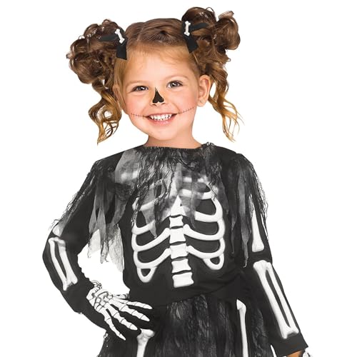 Disfraz Skele-Girl para Niñas Pequeñas miniatura 2