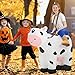 tasanor Blow Up Cow Costumes for Adults,Inflatable Costume Adult,Inflatable Cow Costume,Halloween Costumes for Men/Women (63INCH)