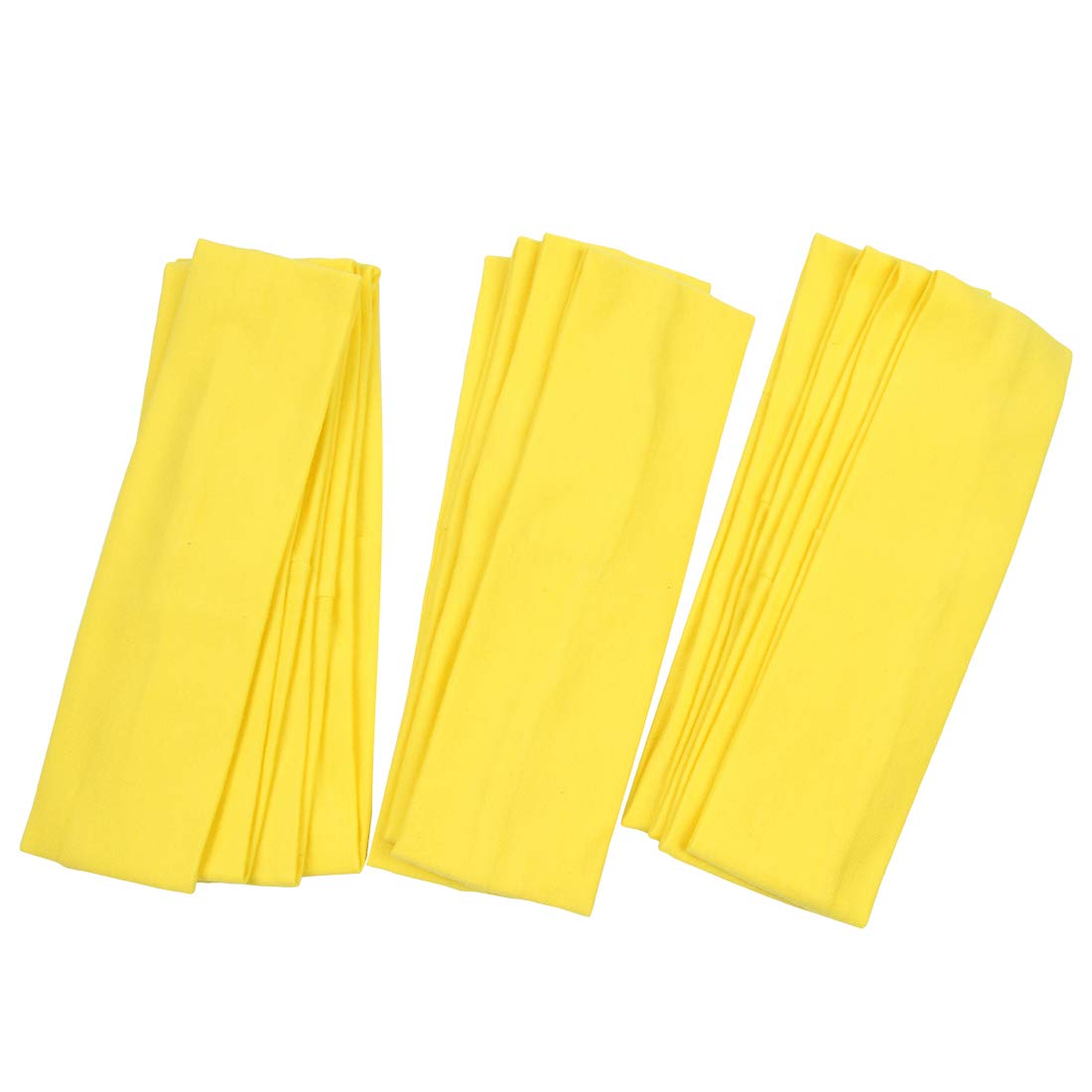 Headbands Hairband Exercise Bands Cotton Soft and Stretchy Elastic Solid Color