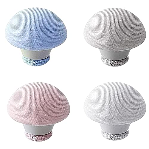 karonpeln 布団クリップ シーツクリップ ずれ防止 可愛い きのこ型 ツイストピン 固定ピン 布団固定用 布団固定器 ソファ 布団 カバー 滑り止め ピン 4個セット