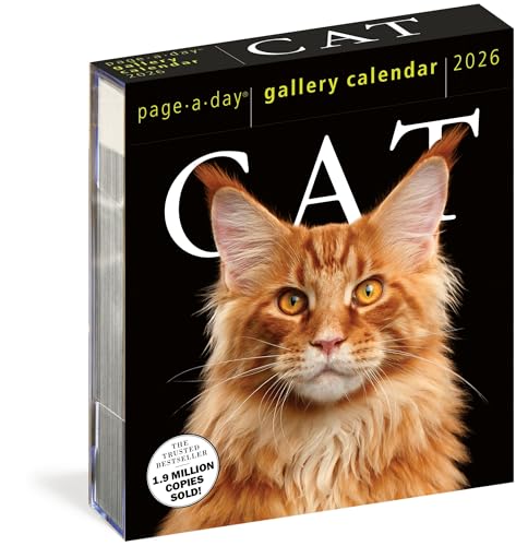Cat Page-A-Day Calendar 2026