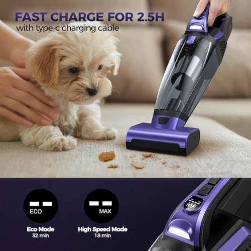RELIDOL VC038S Cordless Pet Hair Vacuum — 20,000 PA, 720 ml Bin, 18–32 min Runtime — view 5