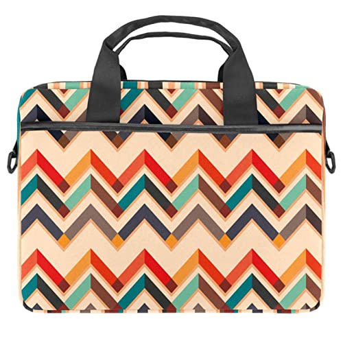 Sacoche ordinateur portable 13.3 pouces housse bandoulière 14.5 multicolore