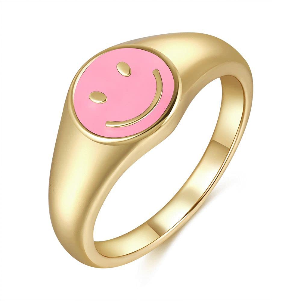 Rack JackSmiley Ring Signet