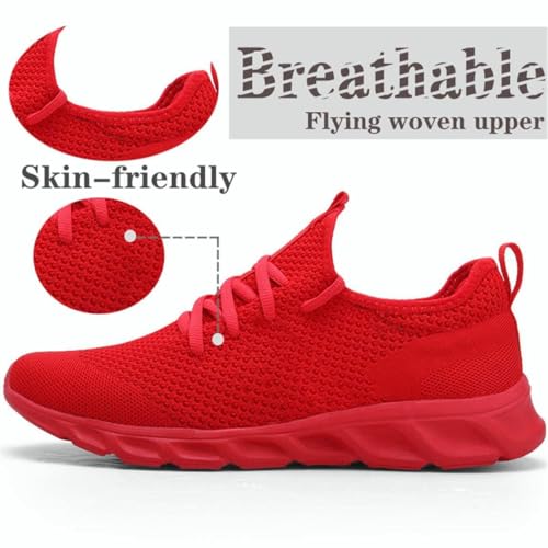 Image of Damyuan Running Shoes Men Lightweight Gym Walking Tennis Walking Sneakers | Athletic Walking Shoes | Fashion Sneakers | Casual Sports Shoes with Breathable Mesh | Non Slip Durable Rubber Outsole