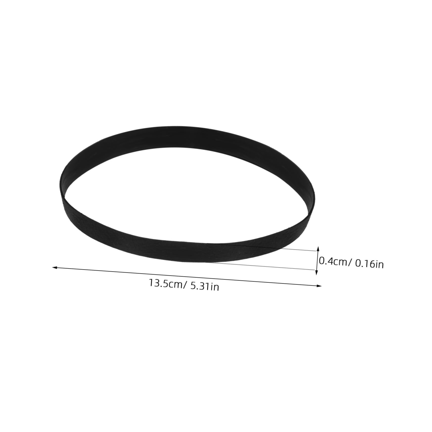 KOMBIUDA 50Pcs Rubber Belt for Cassette Recorder Tape Player Maintenance Durable Recorder Rubber Belt for Smooth Operation Noise Reduction for Long Term Use