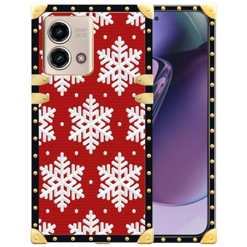 Coque Moto G Stylus 2023 cadeau idéal de Noël flocon de neige élégant pour fille