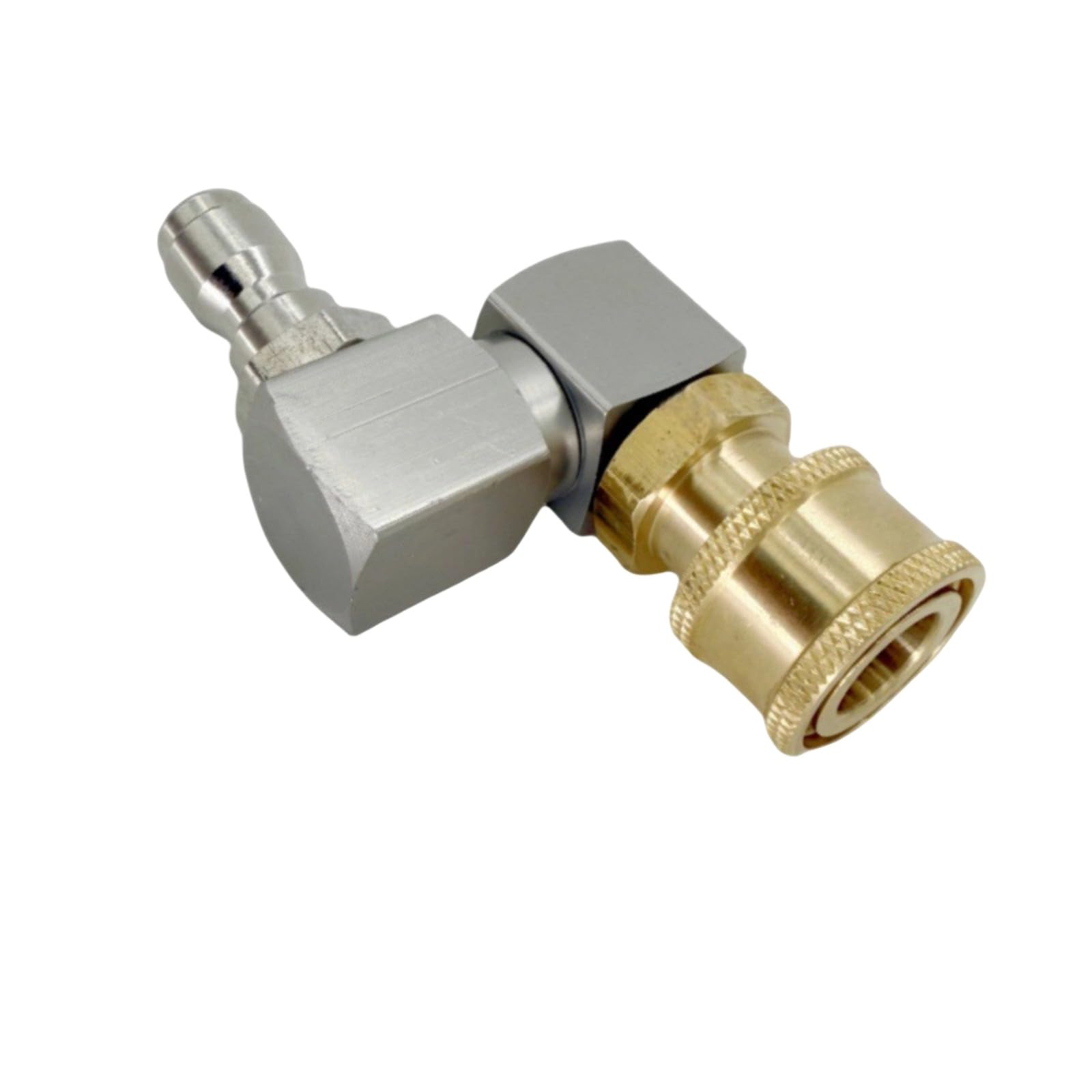 Industrial Strength 360 Degree Rotating Joint Adapter Coupling Suitable for Pressure Washers and Garden Hose Accessories Leakproof Water Pipe Joint