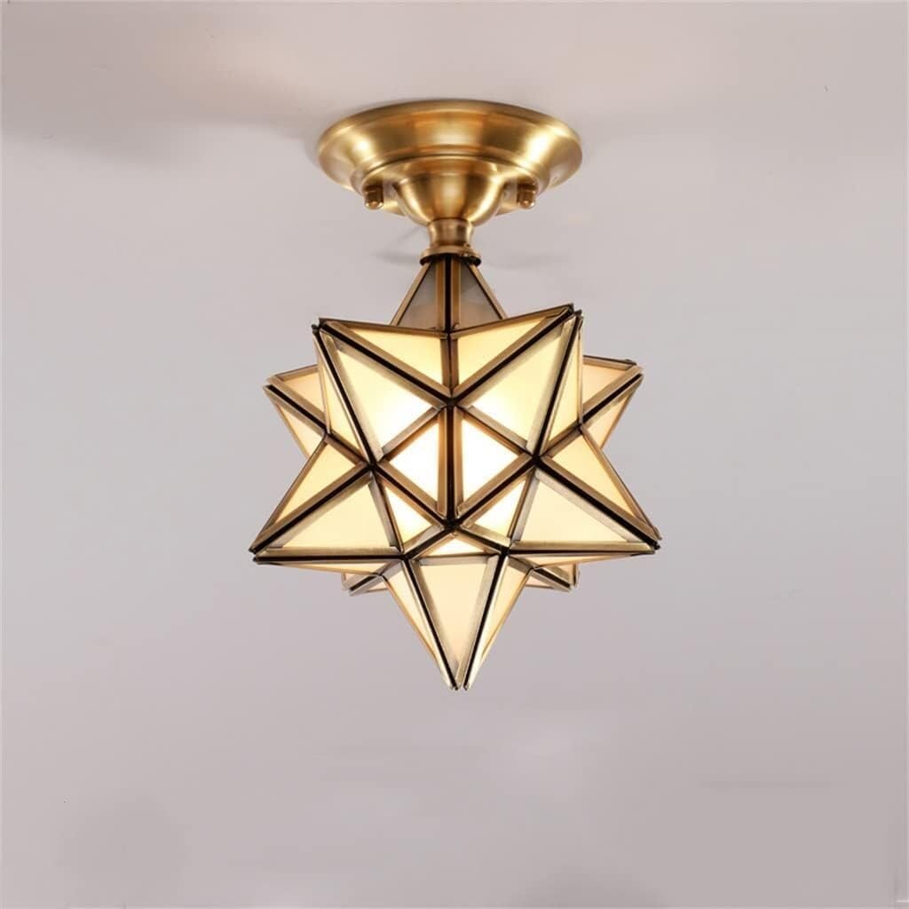 LED Ceiling Light Gold Chandelier Ceiling Decor Compatible with Home Indoor Lighting Ceiling Lamp Compatible with Corridor Aisle Balcony,Chandelier Ceiling Light Fixture