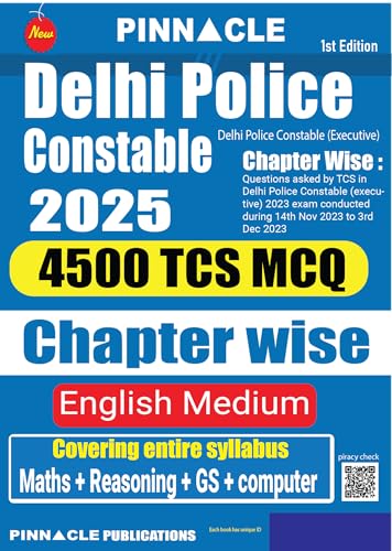 Delhi Police Constable 2025 Chapter wise | 4500 TCS MCQ | Recruit...