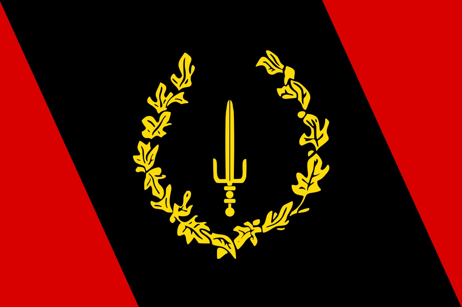 Drapeau Large Black American Heritage haut de gamme pour intérieur
