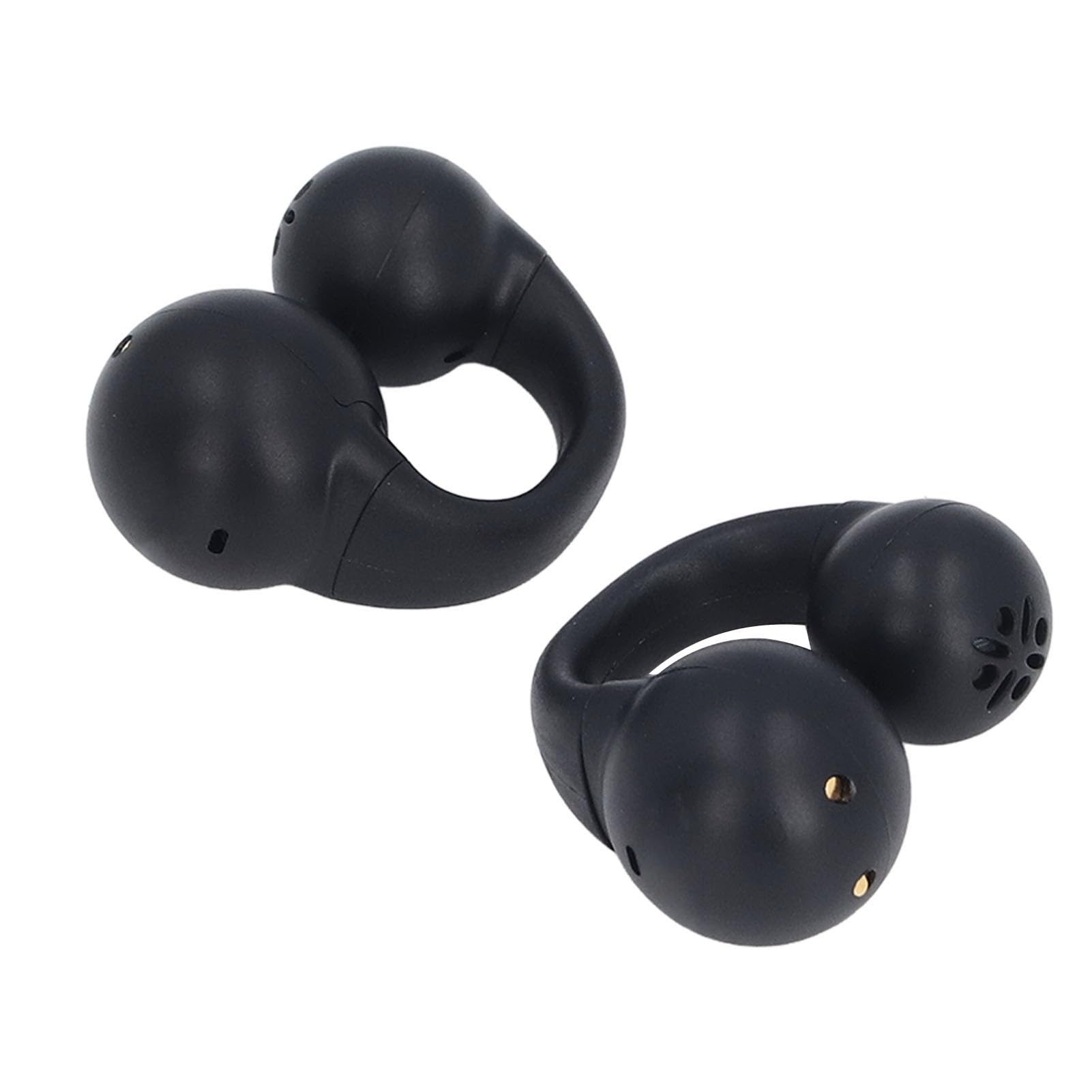 Słuchawki z Klipsem na Ucho, Bezprzewodowe Słuchawki Douszne Bluetooth 5.3 z Etui ładującym, Czas Odtwarzania 40 Godzin, Wbudowany Mikrofon, Ultralekkie Słuchawki Sportowe do