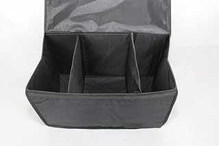 Generic BMW Deluxe Trunk Cargo Organizer Heavy Duty Folding Caddy Storage Collapse Bag Bin for Auto Car Truck