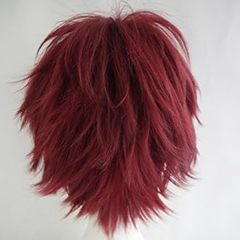 Amazon Com Alacos Short Fashion Spiky Layered Anime Cosplay Wig Halloween Christmas Carnival Dress Up Pretend Play Party Wig Gift Cap Dark Red Beauty Personal Care Amazon Com Alacos Short Fashion Spiky Layered Anime Cosplay Wig Halloween Christmas Carnival Dress Up Pretend Play Party Wig Gift Cap Dark Red Beauty Personal Care