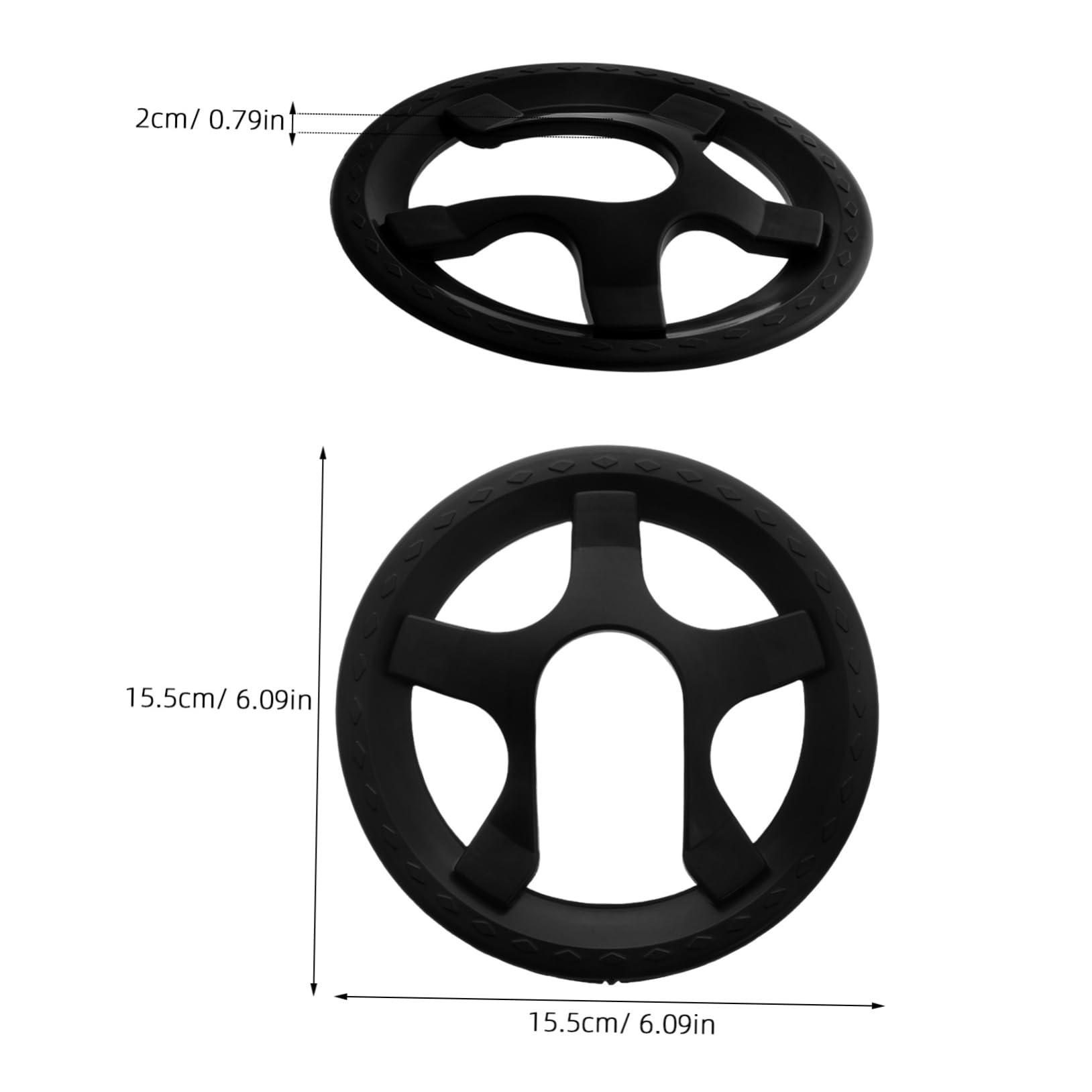 BESTonZON Bike Chain Guard Protector for Sprockets Durable Plastic Cover for Mountain and Fixed Gear Bicycles Essential Accessory to Shield from Dirt and Damage