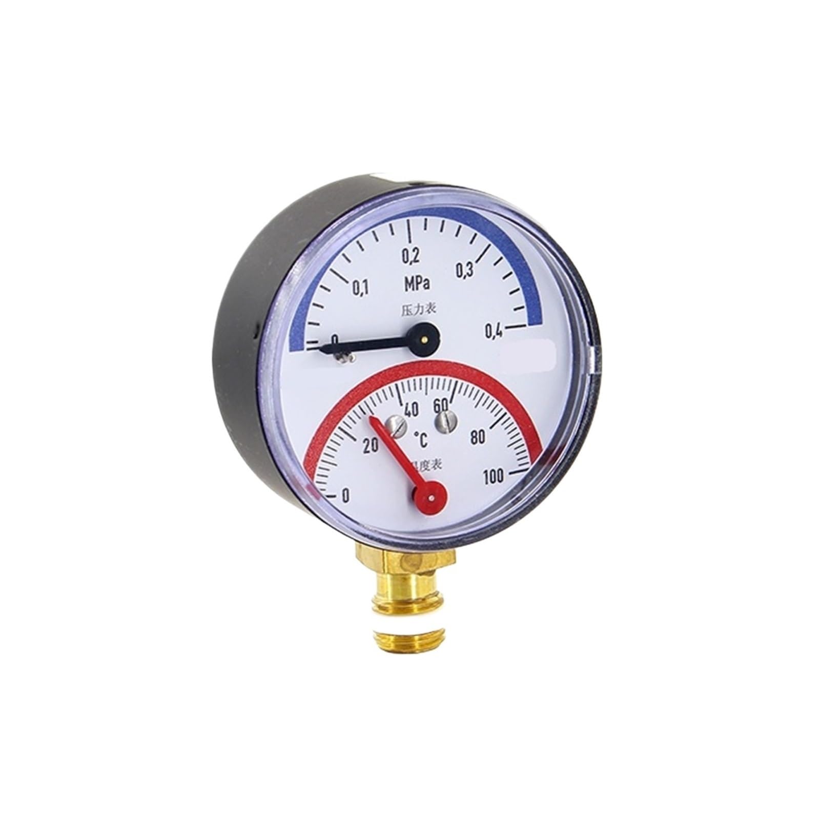 Temperatur- und Druckmessgerät TM63 G1/4 radial mit Dichtring 0/1Mpa 0/100℃ T2201630061