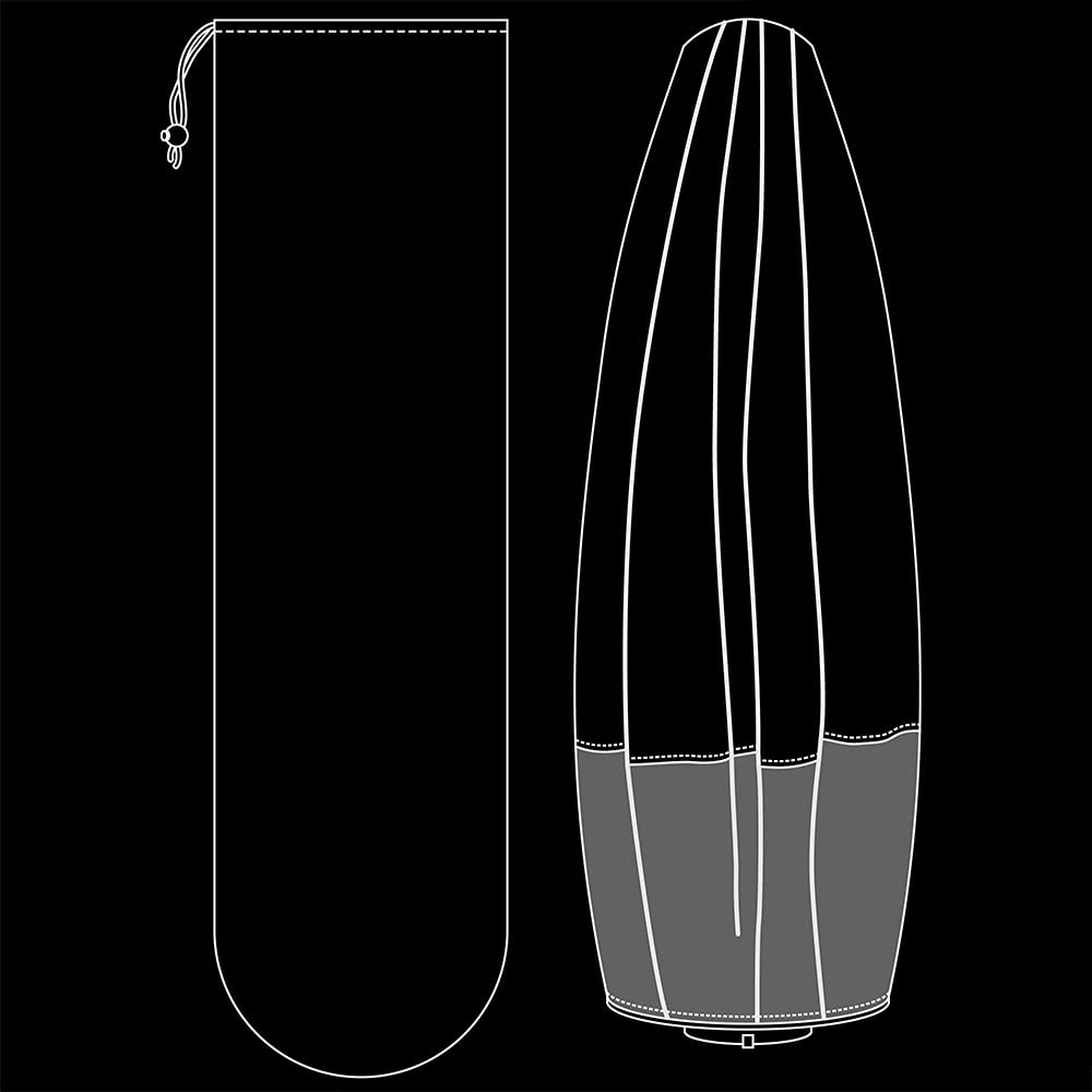 Rollei Ballon Softbox mit Licht-Kontrollvorhang, 65cm runder Lichtformer mit Bowens S-Type Bajonett für Studioblitz-Geräte und LED-Dauerlichter, 28196
