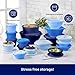 Tupperware Heritage Collection, New 36 Piece Food Storage Container Set in Vintage Blue, Dishwasher Safe and BPA Free (18 containers, 18 lids)
