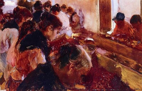 Affiche Sorolla Raisins à tige de Javea pour sublimer votre salon moderne
