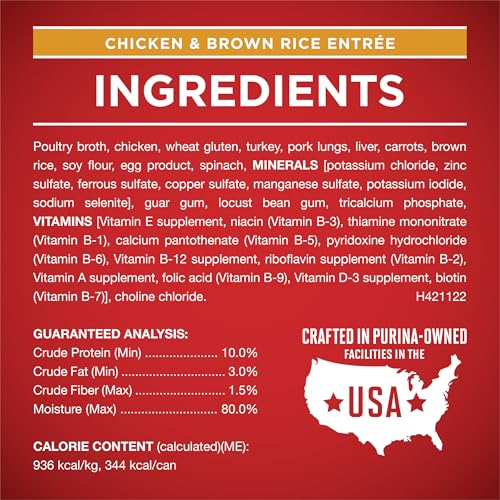 Image of Purina ONE Wet Dog Food Variety Pack, Tender Cuts, (12) 13 oz Cans | Tender Cuts in Gravy, Chicken & Rice and Beef & Barley Entrees, natural dog food with added vitamins, minerals, and nutrients