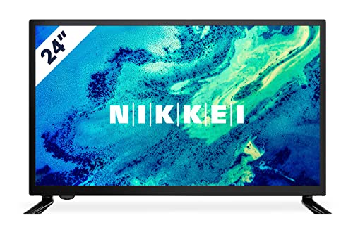 NIKKEI NH2424 Pouces (61 cm) TV - HD Ready LED Télévision - HDMI, USB, Triple Tuner DVB-C, DVB-C2, DVB-S, DVB-S2, DVB-T, DVB-T2