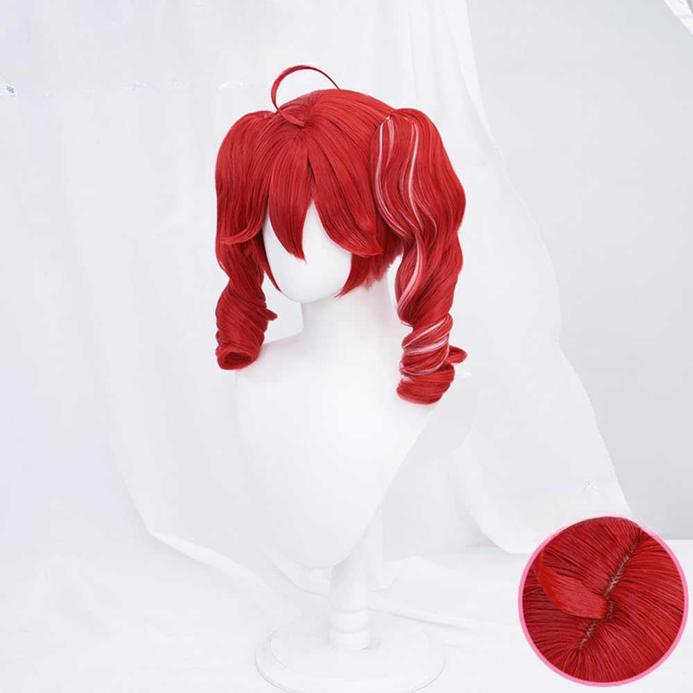Amazon.co.jp: 重音テト ウィッグ かつら コスプレウィッグ レッド