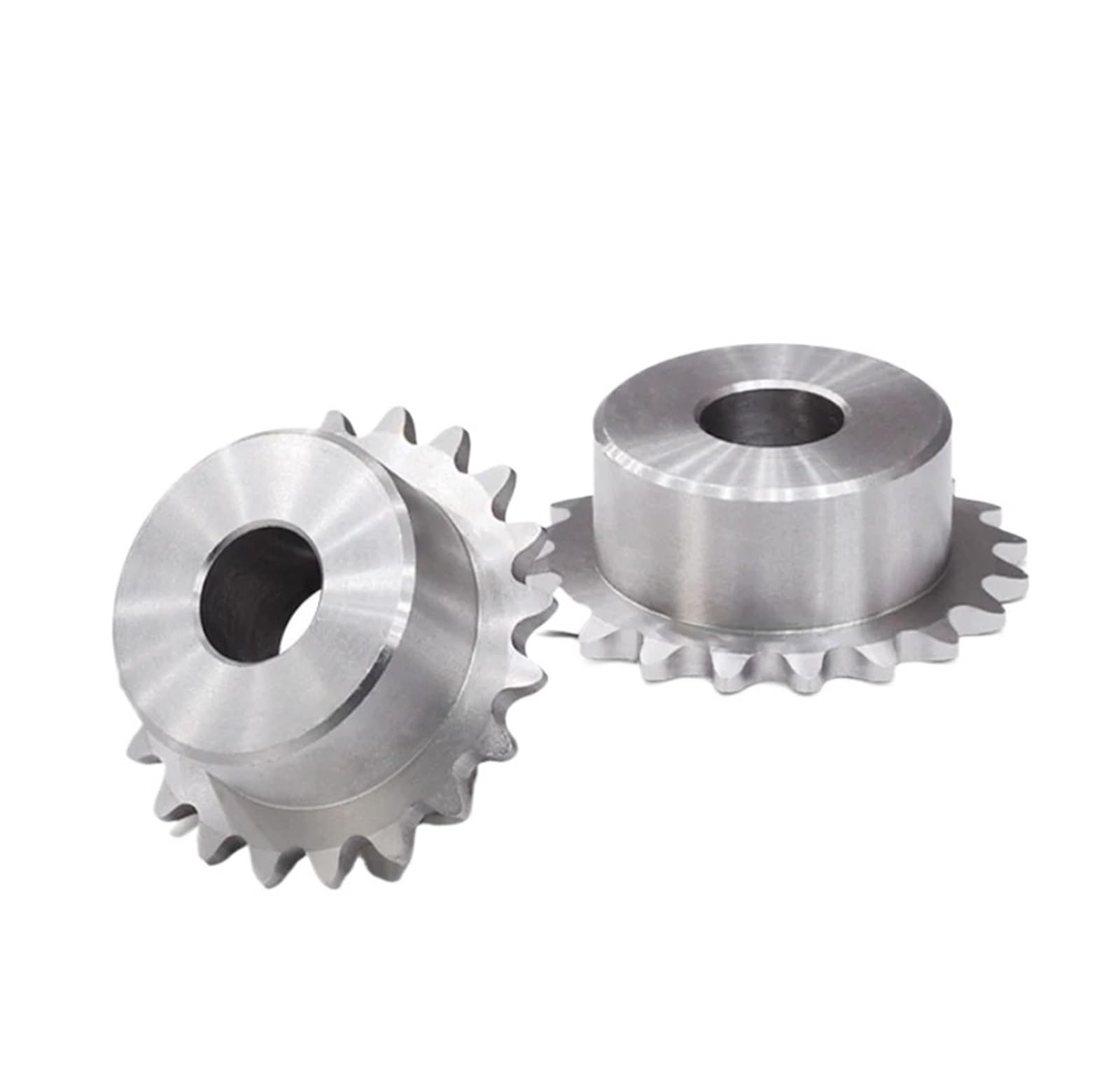 Bevel Gear Pinion Hardware Mechanical 1pcs 10-25 Tooth 04C Chain Gear 304 Stainless Steel Bore 6mm 8mm 25H Industrial Sprocket Wheel Motor Chain Drive Sprocket(11 Teeth (Bore 6mm))