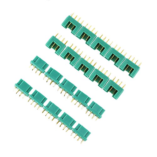10 pares conector MPX M6 para batería RC Lipo miniatura 1