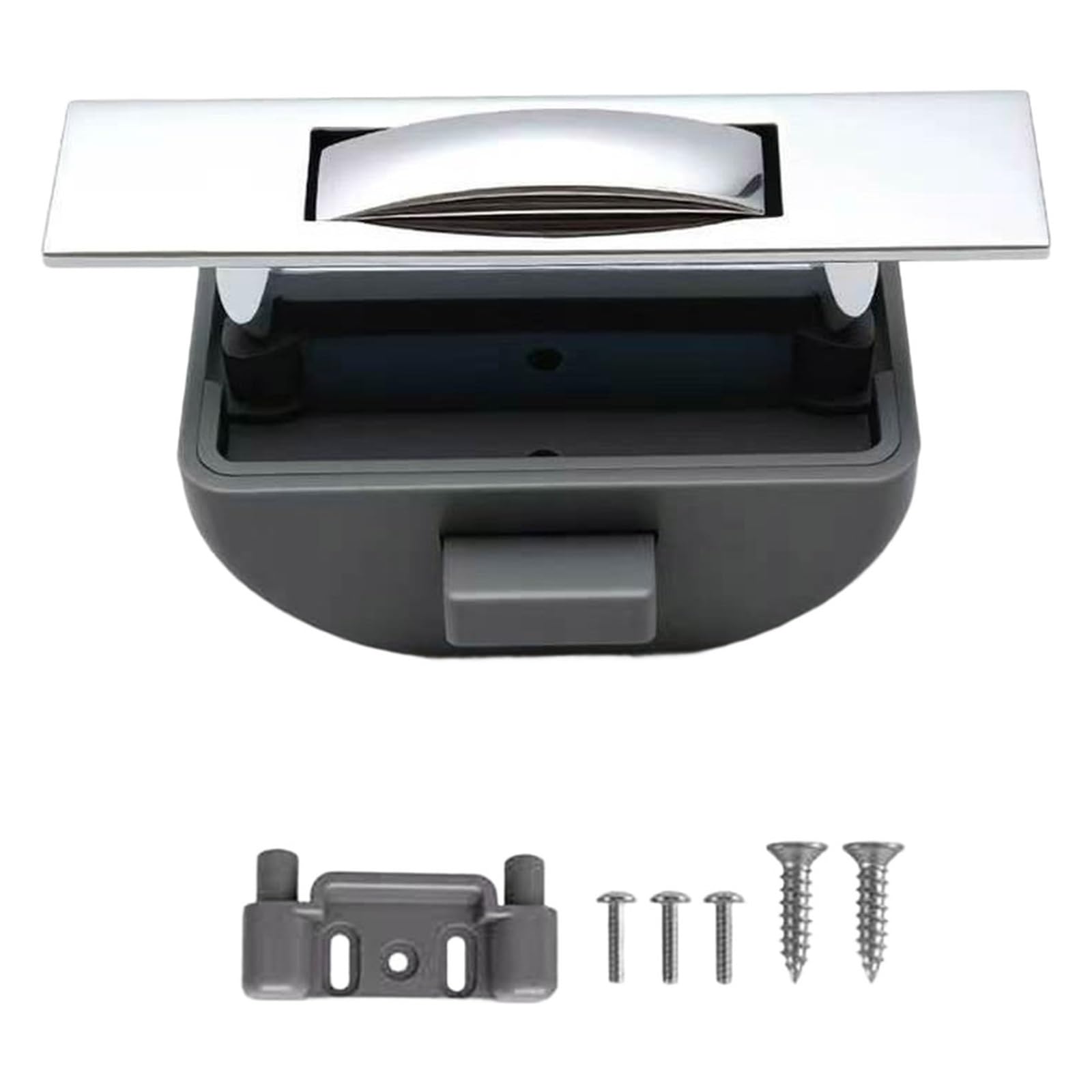 for RV/Boat/Cabinet: 1PCS Push-to-Lock Latch, ABS Zinc Alloy(C)