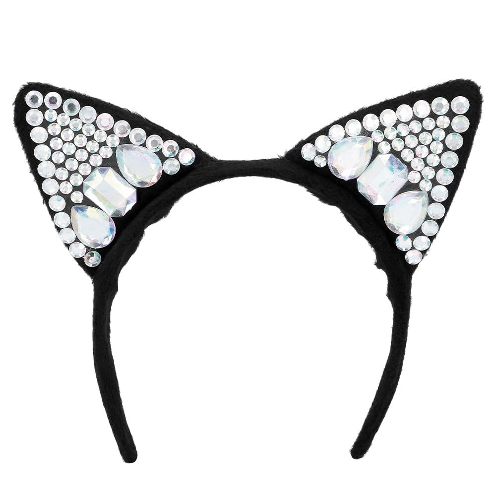 Boland 52112 Tiara Cat Headband for Adults, Headpiece, Accessories for Costumes or Theme Party