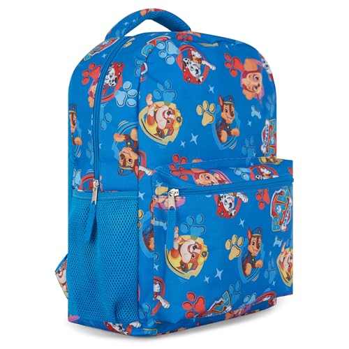 Mochila infantil Patrulha Canina – Chase, Skye, Marshall, Rubble, Rocky, Zuma, Everest, Liberty e Ryder Everyday School Bag, Azul, Medium, Mochilas tradicionais