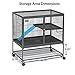 MidWest Homes for Pets Ferret Nation Single Unit Small Animal Cage, 2 Tiers, Includes Pan, Shelf, Ramp & Cover, for Ferrets & Other Small Animals