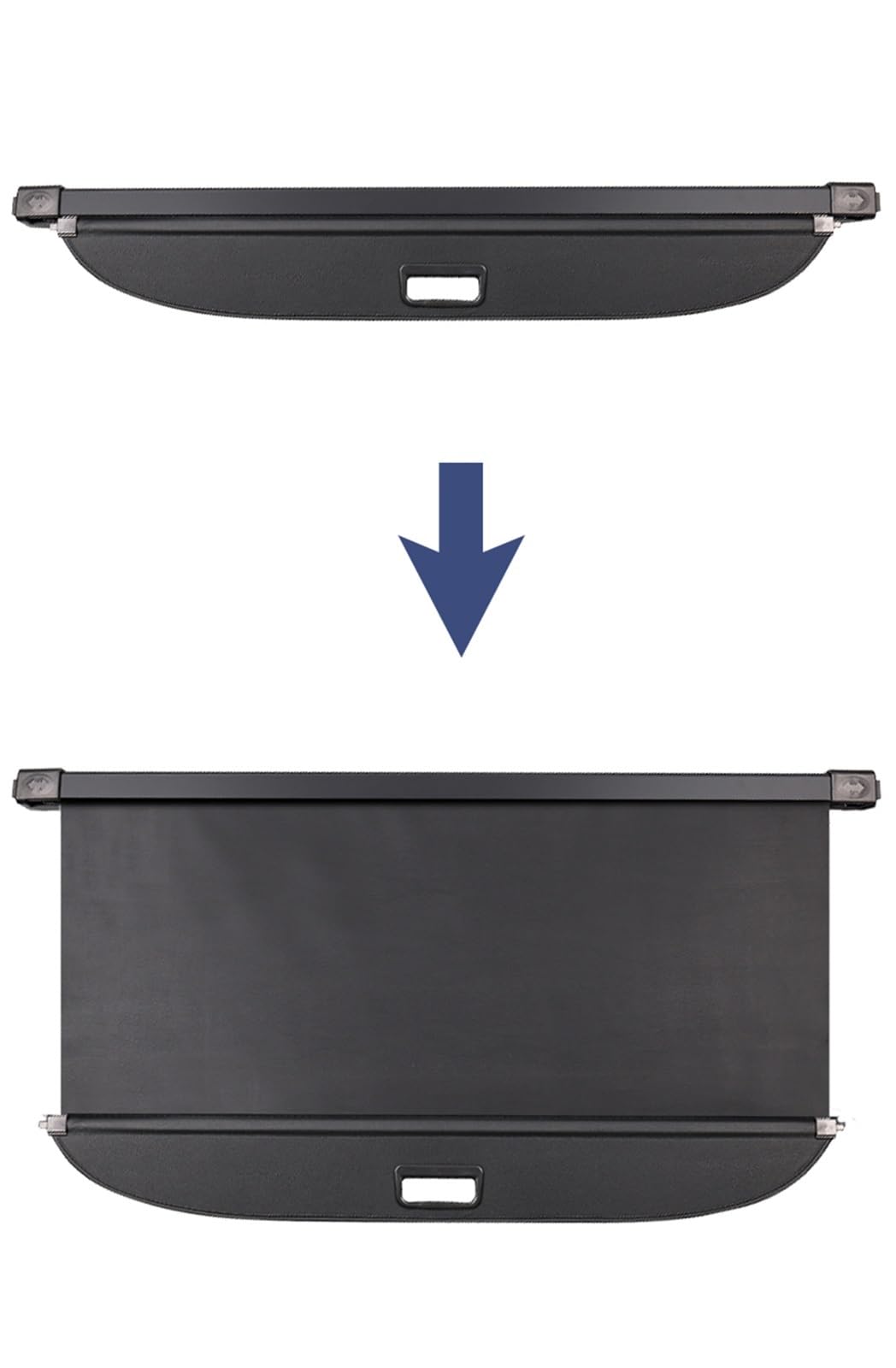 Einziehbare Kofferraum-Frachtabdeckung, Wasserdichter Schild, Privatsphäre Für Lynk&Co Für 09 Gepäckraumabdeckung