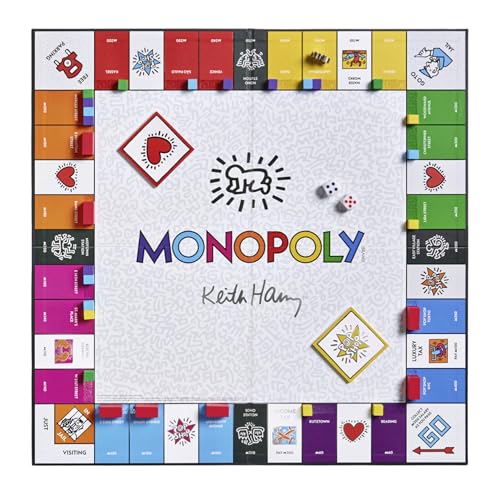 WS Game Company Keith Haring Monopoly – Pop Shop 40th
