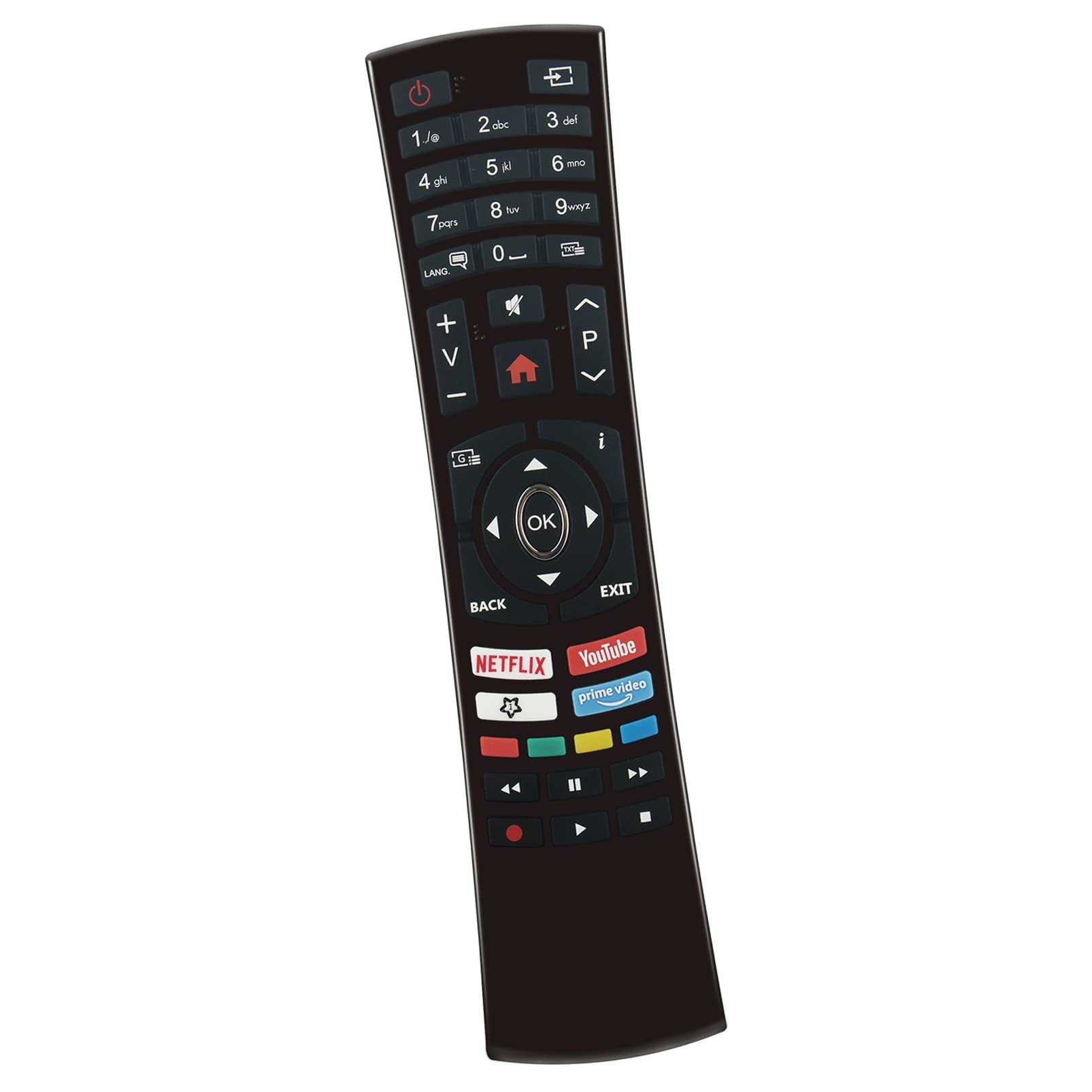 ALLIMITY Telecomando Universale RC4390P Per TV FELSON, NIKKEI, HI Smart, ODL, F Series E Altri - Sostituzione Immediata, Batterie Non Incluse