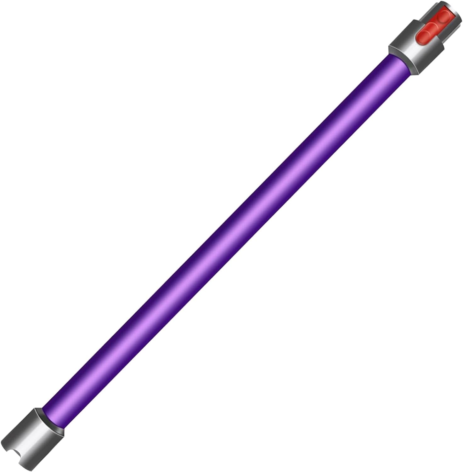 Extension Tube Compatible with Dyson V7 V8 V10 V11 V15, Quick Release Wand Compatible for Cordless Vacuum CleanerVacuums Attachment Pipe Replacement Parts Fit for Dyson, Purple