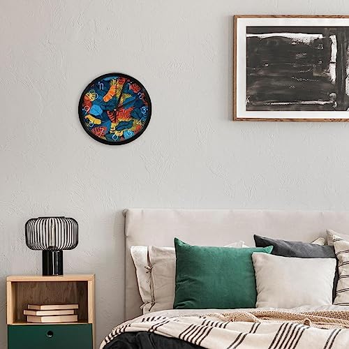 Horloge murale silencieuse sans tic-tac pour bien dormir - 8