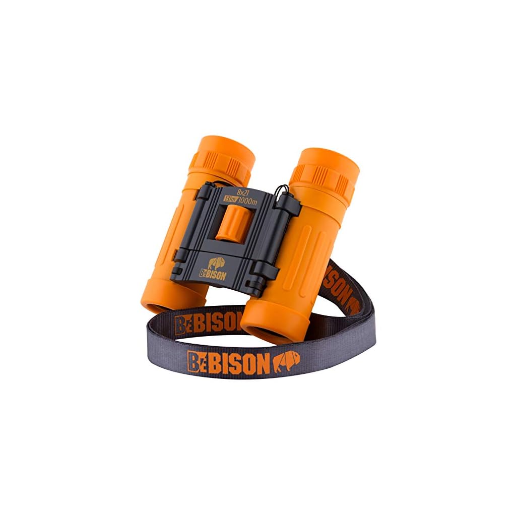 BeBison Binoculars for Kids and Adults 8x21 High Resolution Real
