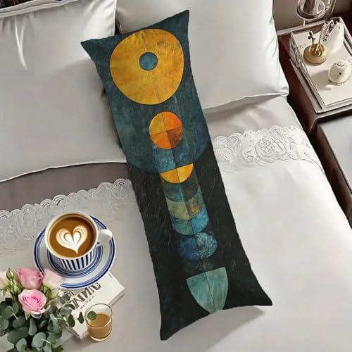 Housse traversin 60x180 décorative orange pour sublimer votre canapé lit