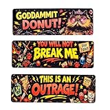 DCC Bookmark 3Pcs Funny Dungeon Book Crawler Reading Carl Merch for Book Game Lovers