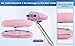 nail hand rest arm rest for nails techNail Art Manicure Hand Rest Pillow, Quilted Cushion with Foldable Stand, Pink and Beige(sz-122pink)
