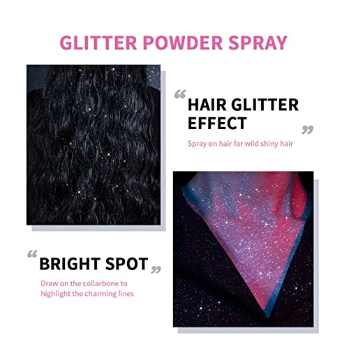 Glitter Spray, MKNZOME Glitter Capelli Spray