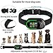 Dog Bark Collar,Rechargeable Smart Barking Collar, Anti Barking Training Collar with 5 Adjustable Sensitivity & Beep Vibration Shock, Bark Shock Collar for Large Medium Small Dogs