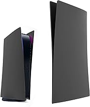 Console Faceplate for PS5 Digital Edition, Custom Side Shell Panels Replacement for PS5 Console, Anti Scratch Dustproof Console Panel Protective Case Accessories for PS5 Digital Edition(Star Red) ( Co