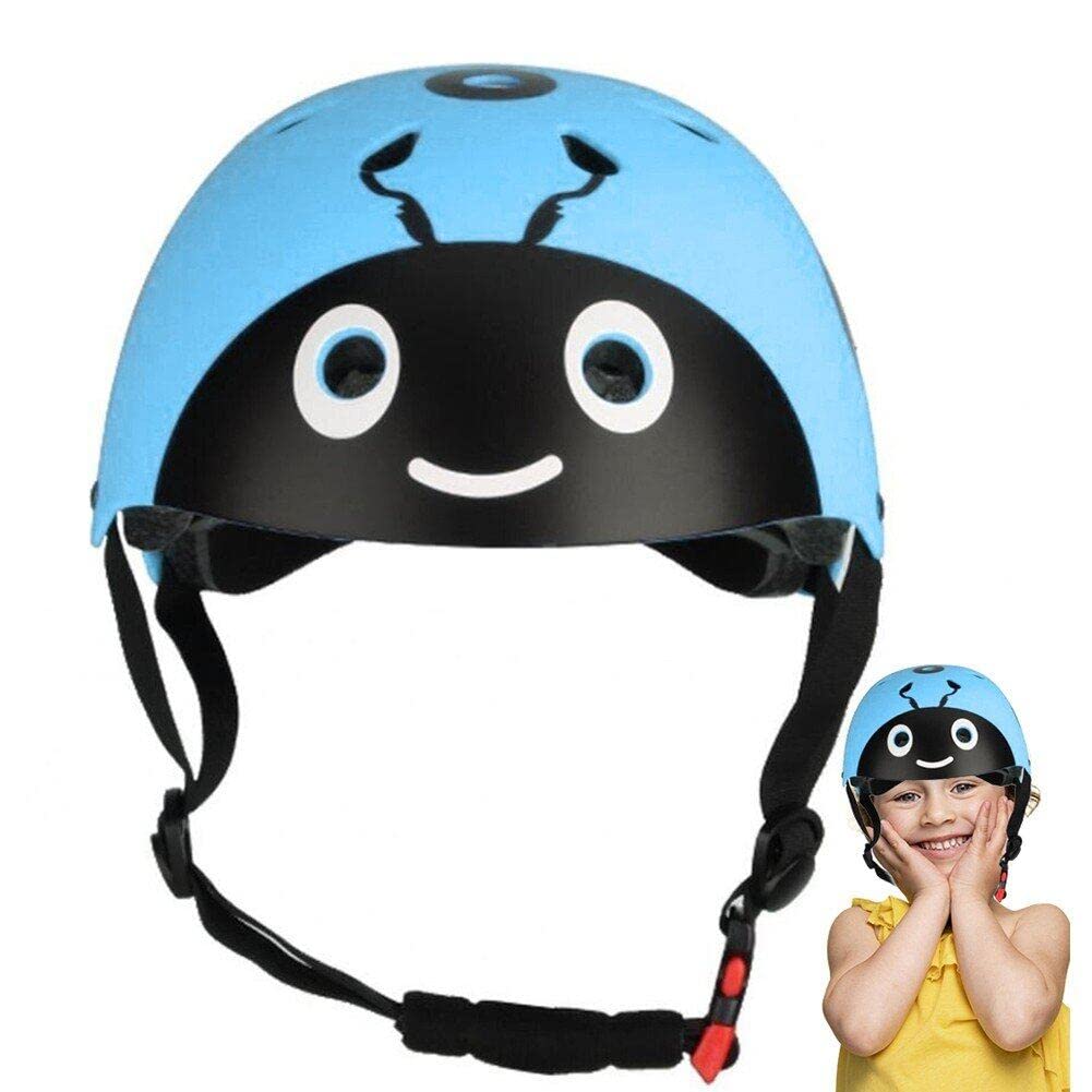 Casco para niños pequeños Sanfly ajustable ligero con ventilación para ciclismo