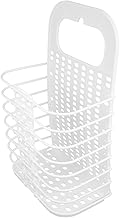 DOITOOL Storage Basket Collapsible Storage Bins Plastic Collapsible Basket Wall Mount Storage Bins Hanging Laundry Basket Tall Laundry Hamper Slim Laundry Basket Wall Laundry Basket Pp Toy