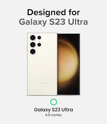 Miniatura 2 de Ringke Onyx - Funda compatible con Samsung Galaxy S23 Ultra 5G, tecnología antihuellas, antideslizante, mejorada, a prueba de manchas, diseñada para